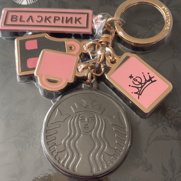 Blackpink x Starbucks collab keychain! 
Brand new. Never opened. - Picture 3 of 3